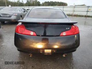 2003 Infiniti G35 Coupe w/Leather with VIN JNKCV54EX3M224955, listed as a Copart auction lot 79199644 with 122,398 mi miles and Salvage Title. Bid and sale history available at carsss.com. Image 6.