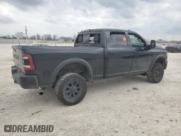 2023 Ram 2500 Power Wagon with VIN 3C6TR5EJ9PG593436, listed as a Copart auction lot 47295015 with 13,379 mi miles and Salvage Title. Bid and sale history available at carsss.com. Image 3.
