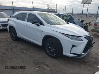 2017 Lexus RX with VIN 2T2BGMCA1HC015345, listed as a IAAI auction lot 41128730 with 93,337 mi miles. Bid and sale history available at carsss.com. Image 1.