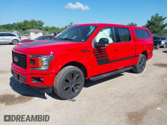 2018 Ford F-150 XL z VIN 1FTEW1EP6JFC11797, wystawiony jako IAAI lot #42628356 z przebiegiem 90 080 mil mil oraz . Historia ofert i sprzedaży dostępna na DreamBid. Obrazek 20.