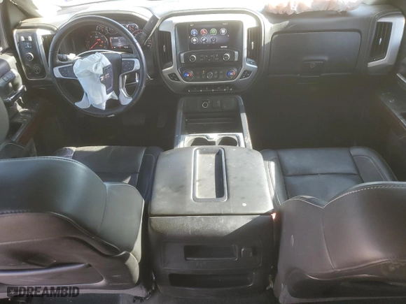 2015 GMC Sierra 2500HD available WiFi SLT with VIN 1GT12ZEG3FF565986, listed as a Copart auction lot 82581214 with NaN miles and Salvage Title. Bid and sale history available at carsss.com. Image 8.