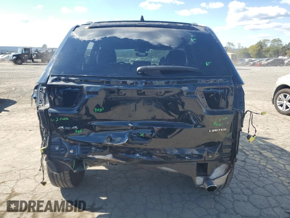 2022 Jeep Grand Cherokee WK Limited with VIN 1C4RJFBG5NC122179, listed as a Copart auction lot 74928854 with 47,862 mi miles and Salvage Title. Bid and sale history available at carsss.com. Image 6.