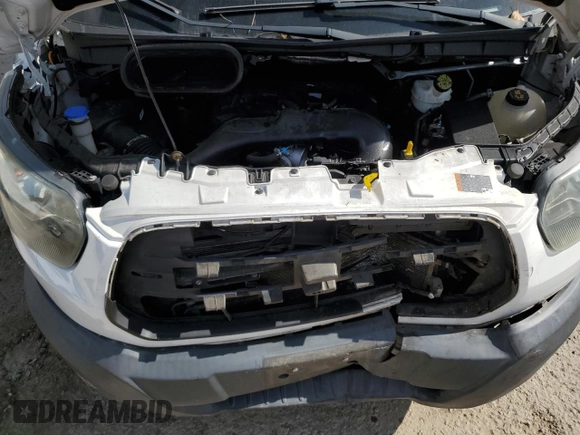 2016 Ford Transit Cargo with VIN 1FTYR1CM8GKA26342, listed as a Copart auction lot 44266105 with 150,450 mi miles and Salvage title. Bid and sale history available at DreamBid. Image 14.