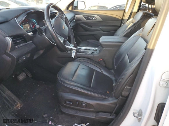 2019 Chevrolet Traverse RS with VIN 1GNERJKX8KJ135999, listed as a Copart auction lot 83758214 with 123,079 mi miles and Salvage Title. Bid and sale history available at carsss.com. Image 7.