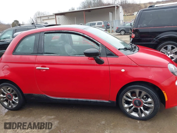 2017 FIAT 500 Pop with VIN 3C3CFFKR4HT661897, listed as a IAAI auction lot 41475111 with 21,606 mi miles. Bid and sale history available at carsss.com. Image 13.