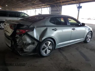 2015 Kia Optima Hybrid with VIN KNAGM4AD2F5086495, listed as a Copart auction lot 81162104 with 62,770 mi miles and Salvage Title. Bid and sale history available at carsss.com. Image 3.