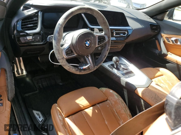 2024 BMW Z4 sDriveM40i with VIN WBAHF9C02RWY35106, listed as a Copart auction lot 76471014 with Not provided miles and Salvage title. Bid and sale history available at DreamBid. Image 8.