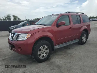 2010 Nissan Pathfinder SE with VIN 5N1AR1NB7AC603937, listed as a Copart auction lot 66311565 with 232,438 mi miles and Salvage title. Bid and sale history available at DreamBid. Image 1.