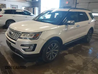 2016 Ford Explorer Platinum with VIN 1FM5K8HT0GGC42510, listed as a IAAI auction lot 41817940 with 112,801 mi miles and . Bid and sale history available at DreamBid. Image 2.