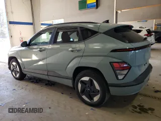 2024 Hyundai Kona SEL with VIN KM8HC3A62RU005782, listed as a Copart auction lot 76996344 with 2,974 mi miles and Salvage Title. Bid and sale history available at DreamBid. Image 2.