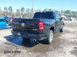 2020 Ram 1500 Big Horn with VIN 1C6SRFFT5LN179041, listed as a IAAI auction lot 41905201 with 50,130 mi miles. Bid and sale history available at carsss.com. Image 4.