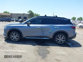2024 Infiniti QX60 Autograph with VIN 5N1DL1HUXRC351382, listed as a IAAI auction lot 42414989 with 6,236 mi miles and . Bid and sale history available at DreamBid. Image 14.