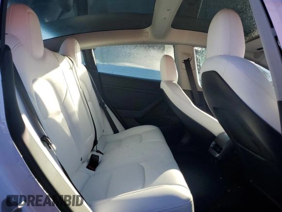 2022 Tesla Model 3 Long Range with VIN 5YJ3E1EB1NF120607, listed as a Copart auction lot 46216825 with 22,850 mi miles and Non Repairable. Bid and sale history available at carsss.com. Image 10.