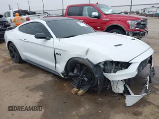 2022 Ford Mustang GT with VIN 1FA6P8CF8N5109343, listed as a IAAI auction lot 42061684 with 47,885 mi miles and . Bid and sale history available at DreamBid. Image 1.