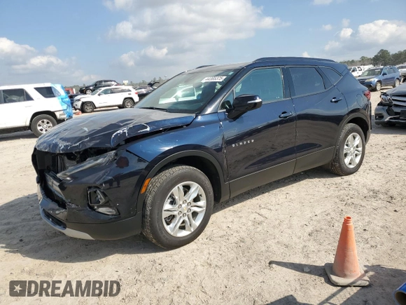2021 Chevrolet Blazer LT с VIN 3GNKBJRS8MS511863, выставлен на аукционе Copart как лот 44385375 с пробегом 14 949 миль миль и Списание • Salvage title. История ставок и продаж доступна на DreamBid. Изображение 1.