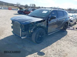 2023 Toyota Highlander L with VIN 5TDKDRBH2PS018687, listed as a IAAI auction lot 41709063 with 36,968 mi miles and . Bid and sale history available at DreamBid. Image 18.