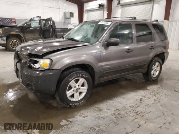 2005 Ford Escape Hybrid with VIN 1FMYU96H95KD66183, listed as a Copart auction lot 76875164 with 175,230 mi miles and Salvage title. Bid and sale history available at DreamBid. Image 1.