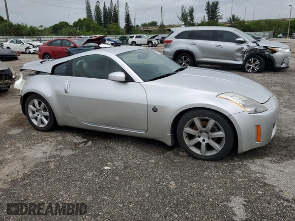 2004 Nissan 350Z Touring with VIN JN1AZ34E64T051544, listed as a Copart auction lot 55995024 with 49,962 mi miles and Salvage Title. Bid and sale history available at carsss.com. Image 4.