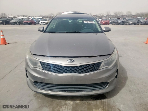 2016 Kia Optima LX with VIN 5XXGT4L35GG100705, listed as a Copart auction lot 49026025 with 181,248 mi miles and Salvage Title. Bid and sale history available at carsss.com. Image 5.