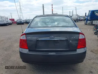 2006 Kia Spectra EX with VIN KNAFE121365346365, listed as a IAAI auction lot 42023727 with 87,345 mi miles and . Bid and sale history available at DreamBid. Image 17.