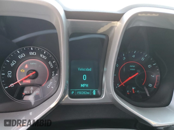 2014 Chevrolet Camaro LT with VIN 2G1FB3D36E9265554, listed as a Copart auction lot 43329405 with 150,282 mi miles and Salvage Title. Bid and sale history available at carsss.com. Image 9.