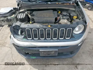 2018 Jeep Renegade Sport with VIN ZACCJAAB4JPG90198, listed as a Copart auction lot 54666365 with 100,561 mi miles and Salvage Title. Bid and sale history available at DreamBid. Image 12.