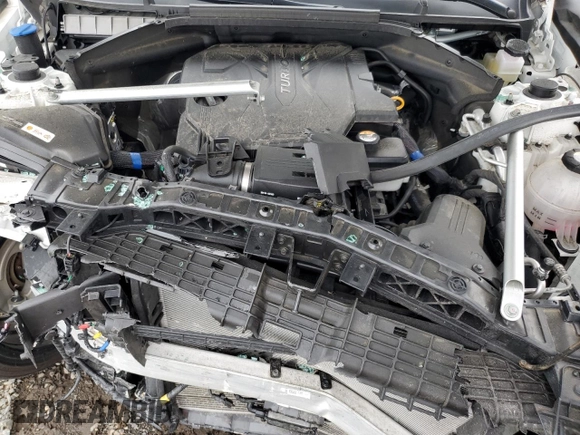 2023 Genesis GV70 2.5T with VIN KMUMADTB4PU103750, listed as a Copart auction lot 61221365 with 37,092 mi miles and Salvage title. Bid and sale history available at DreamBid. Image 12.