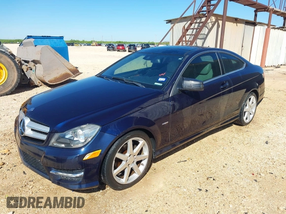 2012 Mercedes-Benz C 250 with VIN WDDGJ4HB5CF751658, listed as a IAAI auction lot 42079446 with 135,199 mi miles and . Bid and sale history available at DreamBid. Image 2.