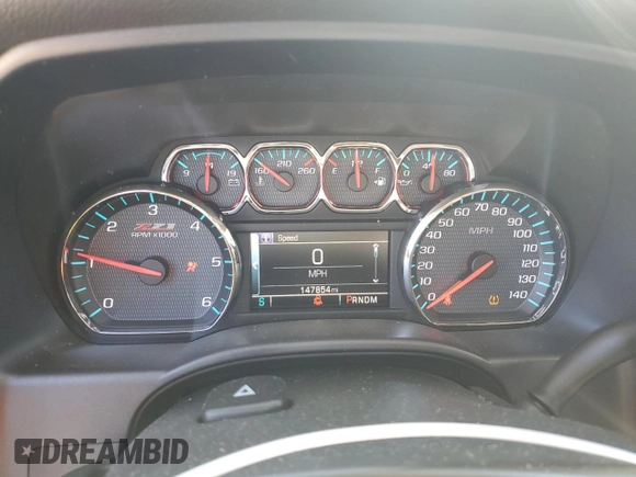2016 Chevrolet Silverado 1500 LT with VIN 3GCUKREC1GG138154, listed as a Copart auction lot 49115035 with 147,854 mi miles and Salvage Title. Bid and sale history available at DreamBid. Image 9.