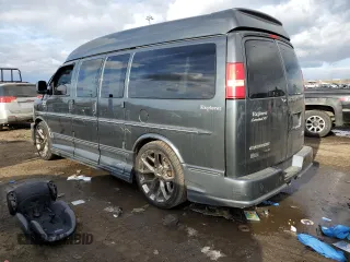 2014 GMC Savana Cargo Van Upfitter with VIN 1GDS7DC47E1140585, listed as a Copart auction lot 43128385 with 113,312 mi miles and Clean Title. Bid and sale history available at carsss.com. Image 2.