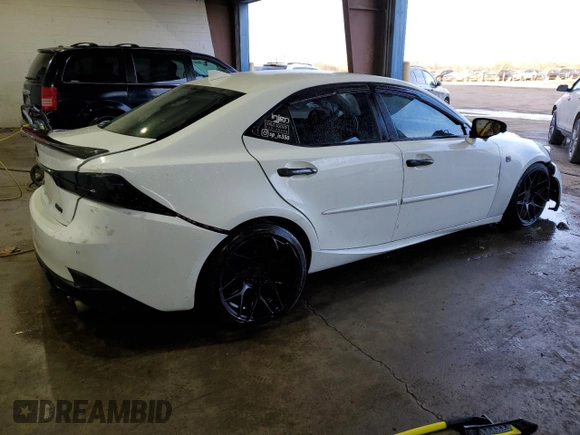 2018 Lexus IS 350 z VIN JTHCZ1D2XJ5014883, wystawiony jako Copart lot #42497315 z przebiegiem 88 267 mil mil oraz Szkody całkowita. Historia ofert i sprzedaży dostępna na DreamBid. Obrazek 3.