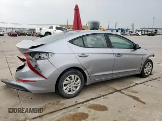 2017 Hyundai Elantra SE with VIN 5NPD74LF4HH134559, listed as a Copart auction lot 57276095 with 121,345 mi miles and Salvage title. Bid and sale history available at DreamBid. Image 3.