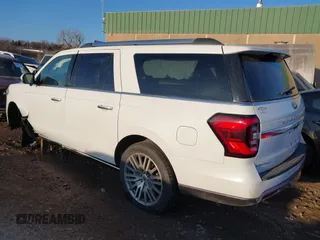 2023 Ford Expedition Max Limited with VIN 1FMJK1K87PEA59532, listed as a IAAI auction lot 41076319 with 33,480 mi miles and . Bid and sale history available at DreamBid. Image 3.