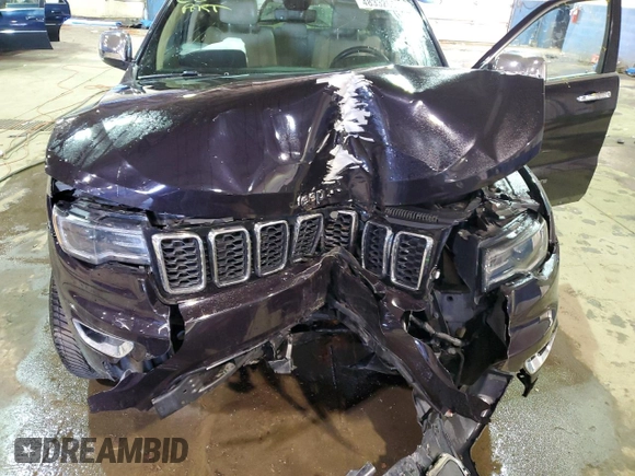 2018 Jeep Grand Cherokee Sterling Edition with VIN 1C4RJFBG0JC400464, listed as a Copart auction lot 48332654 with 0 mi miles and Salvage Title. Bid and sale history available at carsss.com. Image 11.