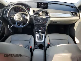2016 Audi Q3 with VIN WA1JFCFS1GR018195, listed as a Copart auction lot 48454905 with 166,757 mi miles and Salvage title. Bid and sale history available at DreamBid. Image 8.
