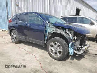 2017 Honda CR-V EX-L with VIN 2HKRW2H8XHH688292, listed as a Copart auction lot 50785045 with 66,169 mi miles and Salvage Title. Bid and sale history available at carsss.com. Image 4.