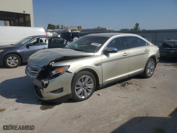 2010 Ford Taurus Limited with VIN 1FAHP2FW7AG159327, listed as a Copart auction lot 75191644 with NaN miles and Salvage Title. Bid and sale history available at carsss.com. Image 1.
