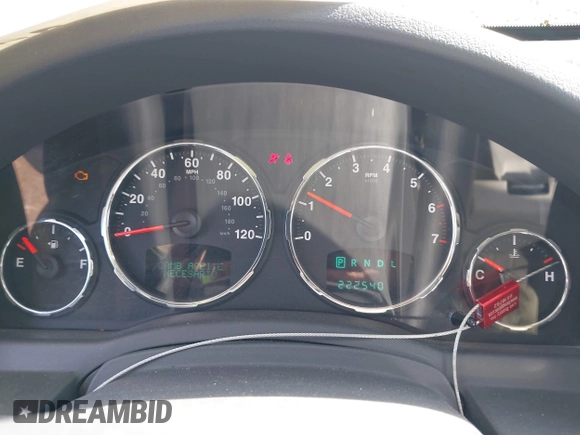 2008 Jeep Liberty Limited with VIN 1J8GN58K98W208267, listed as a IAAI auction lot 41752432 with 222,540 mi miles and . Bid and sale history available at carsss.com. Image 7.