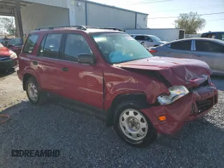 1998 Honda CR-V LX with VIN JHLRD1748WC057941, listed as a Copart auction lot 80490184 with 144,209 mi miles and Salvage Title. Bid and sale history available at carsss.com. Image 4.