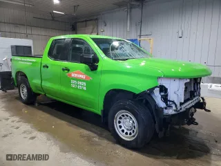 2019 Chevrolet Silverado 1500 Work Truck with VIN 1GCRYAEH1KZ222601, listed as a Copart auction lot 49102385 with 193,244 mi miles and Salvage Title. Bid and sale history available at carsss.com. Image 4.