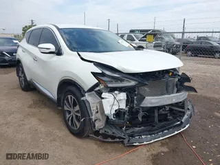 2020 Nissan Murano S with VIN 5N1AZ2AJXLN174772, listed as a IAAI auction lot 41728117 with 60,718 mi miles. Bid and sale history available at carsss.com. Image 6.