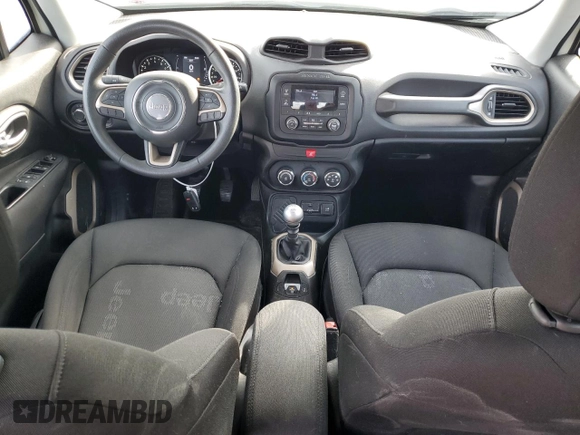2017 Jeep Renegade Sport with VIN ZACCJAAH0HPF60644, listed as a Copart auction lot 52239475 with 67,934 mi miles and Salvage title. Bid and sale history available at DreamBid. Image 8.