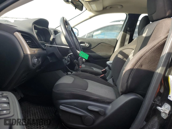 2015 Jeep Cherokee Sport with VIN 1C4PJMAB7FW773265, listed as a Copart auction lot 61134045 with 117,628 mi miles and Salvage title. Bid and sale history available at DreamBid. Image 7.
