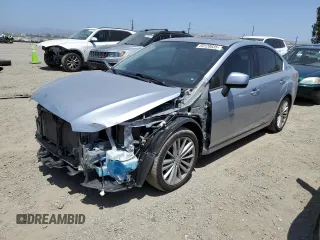 2014 Subaru Impreza Premium с VIN JF1GJAK66EH004541, выставлен на аукционе Copart как лот 59128035 с пробегом 52 619 миль миль и Списание • Salvage title. История ставок и продаж доступна на DreamBid. Изображение 1.