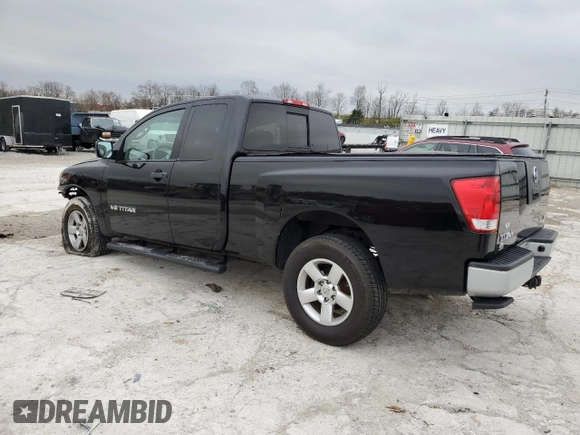 2008 Nissan Titan XE with VIN 1N6BA06C68N343849, listed as a Copart auction lot 81583294 with 84,448 mi miles and Salvage title. Bid and sale history available at DreamBid. Image 2.