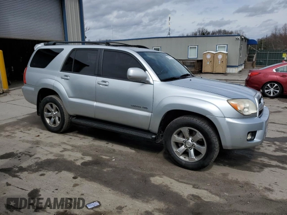 2006 Toyota 4Runner Limited with VIN JTEBT17R660063831, listed as a Copart auction lot 51781755 with 246,647 mi miles and Clean Title. Bid and sale history available at DreamBid. Image 4.