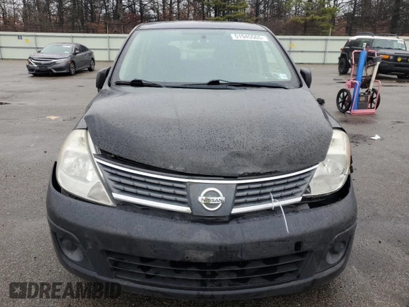 2008 Nissan Versa 1.8 S with VIN 3N1BC13E38L371085, listed as a Copart auction lot 51945565 with 79,859 mi miles and Salvage Title. Bid and sale history available at carsss.com. Image 5.