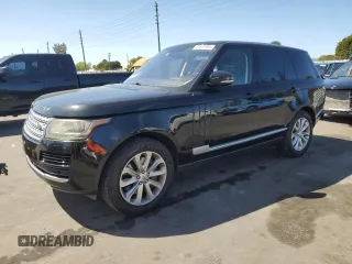 2016 Land Rover Range Rover HSE with VIN SALGS2PF4GA287533, listed as a Copart auction lot 47615005 with 69,081 mi miles and Salvage title. Bid and sale history available at DreamBid. Image 1.