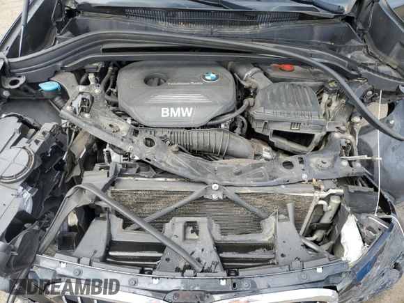 2018 BMW X1 xDrive28i with VIN WBXHT3C36J5F89230, listed as a Copart auction lot 62904545 with 170,860 mi miles and Salvage title. Bid and sale history available at DreamBid. Image 12.