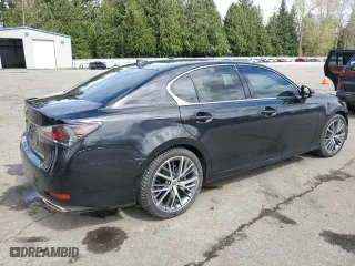 2018 Lexus GS with VIN JTHCZ1BL1JA007789, listed as a Copart auction lot 52161195 with 63,808 mi miles and Salvage Title. Bid and sale history available at carsss.com. Image 3.
